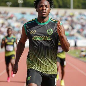 Authentic Brand LMS Sports Jamaica Sleeveless Jersey XXL